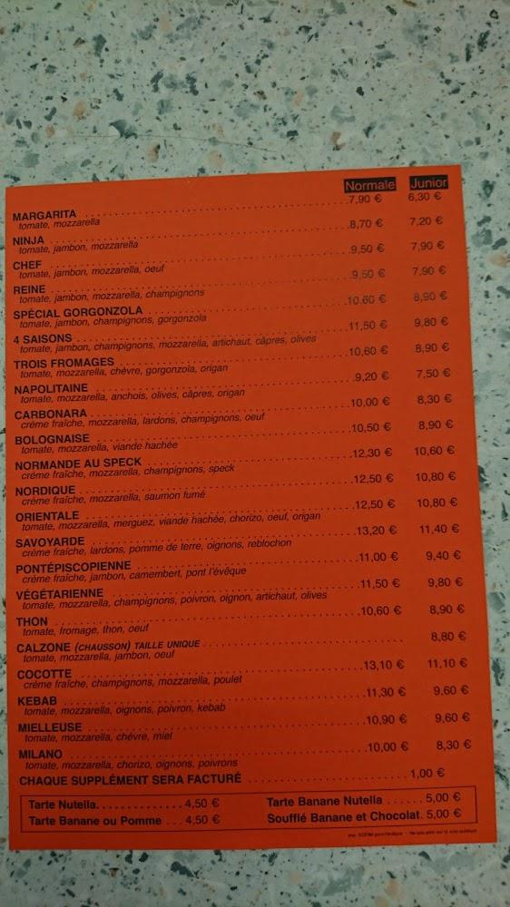 Pizzeria Milano - Menu Image 1